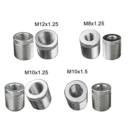 Ycooifo Aluminum Shift Knob For Automatic And Speed Manual Cars, 3.15" Stick Shifter Snobs, With 4 Alloy Adapters M8 M10 M12 X 1.25, M10X1.5 (Red) #TOP4