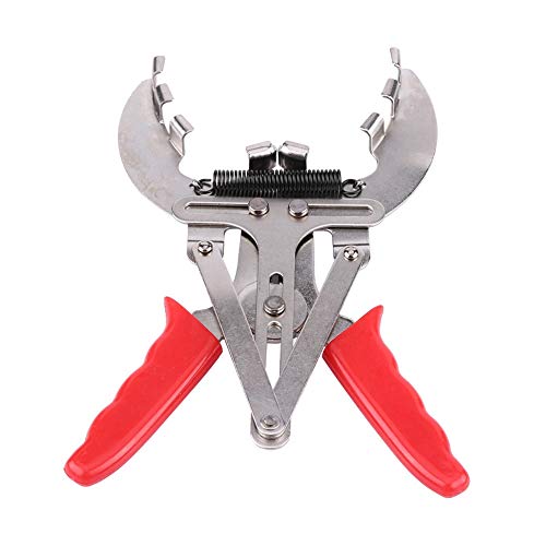 OVAQUIXI Premium Alloy Steel Piston Ring Compressor Set, Mechanics Kit in Blue Case, Engine Tools, Three Compressors with Ring Expander, Cleaser, Screwdrivers, for Workshops, Car - Image 5