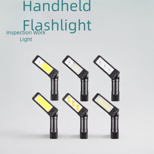 Magnet LED Work Light With Dual COB And Spotlight, Adjustable Illumination Angles, Charging And Multiple Brightness Levels(BL-5308) - Image 5