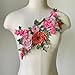 JRYYR Handmade Flower Appliques, Sequin Flower Patches are Suitable for Clothing, Dresses, Wedding Dresses, Bags and Other DIY Decorative Accessories. (AB Flower-05)