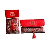 Esthétique festive : avec un magnifique estampage doré et des pompons rouges élégants, ils améliorent l'esthétique traditionnelle tout en apportant de la chance à toute célébration.