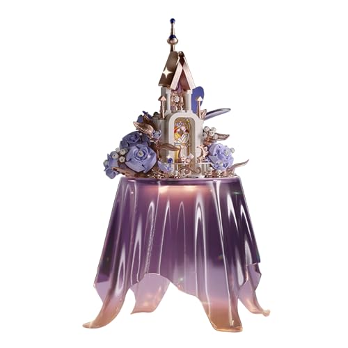 Oichy Bausteine Set, Kirche Bauspielzeug Architektur-Bausteine Märchen Klemmbausteine Heimbüro-Dekoration Geschenke für Erwachsene und Kinder