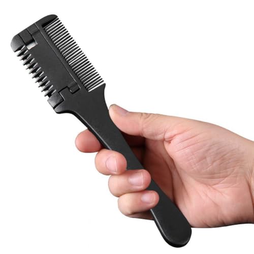 Peine para adelgazar cabello AKOAK 1 unidad negro miniatura 1
