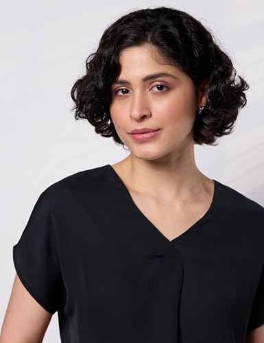 Image of Symbol Premium Women's Relaxed Fit Crop Top | Desk-to-Dinner (Available in Plus Sizes) Polyester