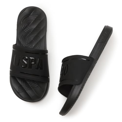 Image of U.S. POLO ASSN. mens Deja Blk Slipper