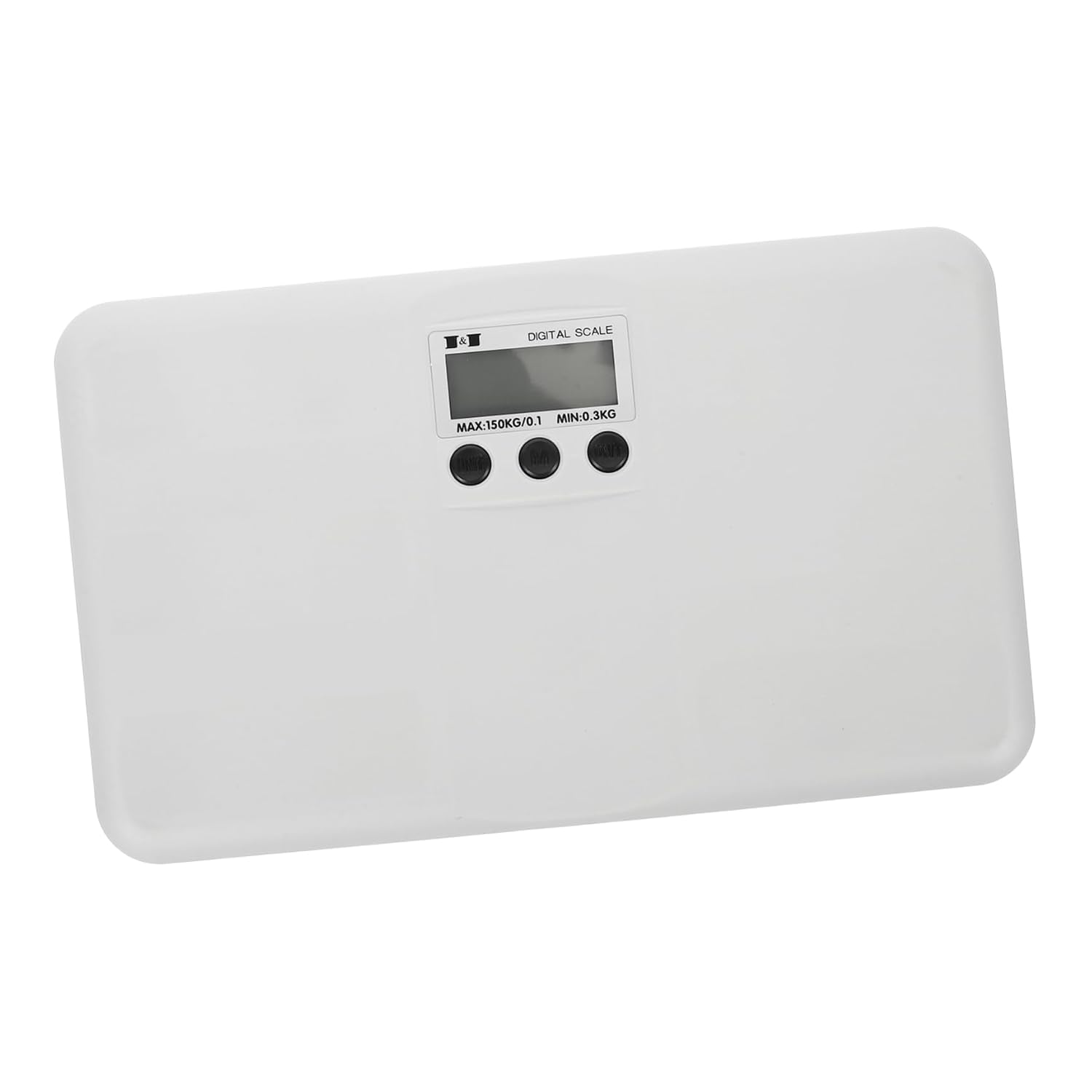 Vaguelly Electronic Scale Multi Scale for Pets Capacity Ultra Thin Design LCD Display Easy to Store No Battery Needed