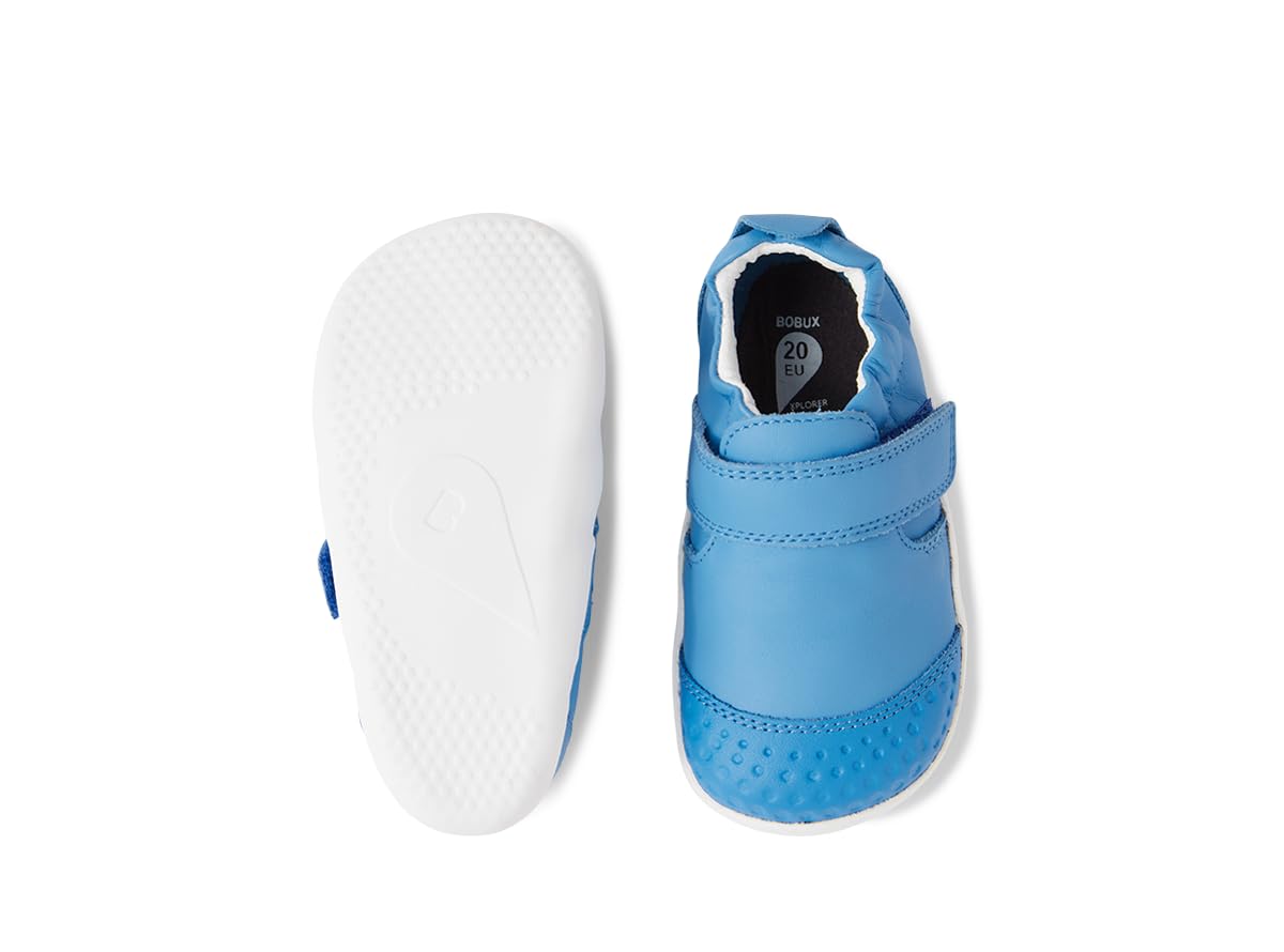Bobux Xplorer Go Amarillo (Lemon) Premium Soft Cuero Infantil Pre-Walkers Zapatos