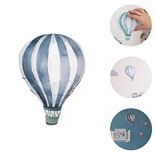 VALICLUD Adesivo de parede de balão de ar quente faça você mesmo decalques de parede de quarto de cr