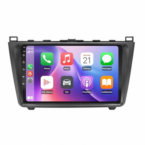 Estéreo de automóvil de alta gama para Mazda 6 con pantalla interactiva y sistema CarPlay
