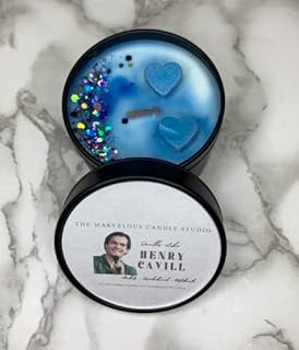 Smells Like Henry Cavill Wax Melts And Candles | Pop Culture Gifts | Celebrity Candles | Vegan Candles| Funny Novelty Pop Culture Gifts | Celebrity Candles (4oz candle)