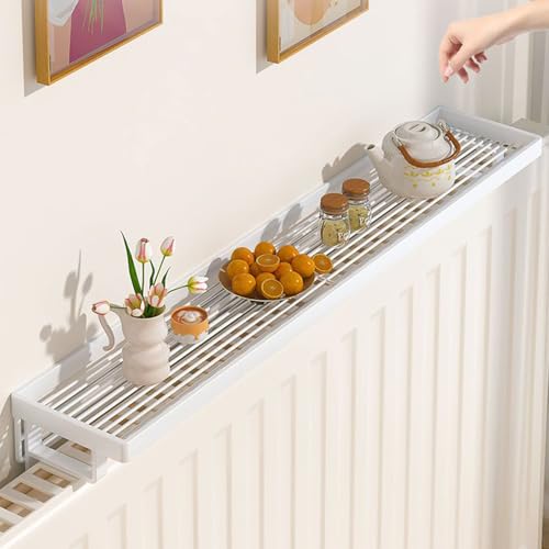 Support de radiateur réglable 50 cm pour cache-radiateur compact de salon