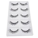 Hot Sale!5 Pair/Lot Crisscross False Eyelashes,Canserin Voluminous HOT Lashes
