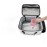 OFYGJFB Isolierte Lunchtasche für Männer und Frauen, Haitianische Flagge, Volldruck-Design, wiederverwendbare Kühltasche, auslaufsicher, große Kapazität, Lunchbox für Arbeit, Büro, Reisen, Picknick