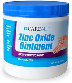 CareALL 15 oz Zinc Oxide 20% Skin Protectant Barrier Ointment Provides Relief and Treatment of Diaper Rash and Chafing. Helps Seal Out Wetness.