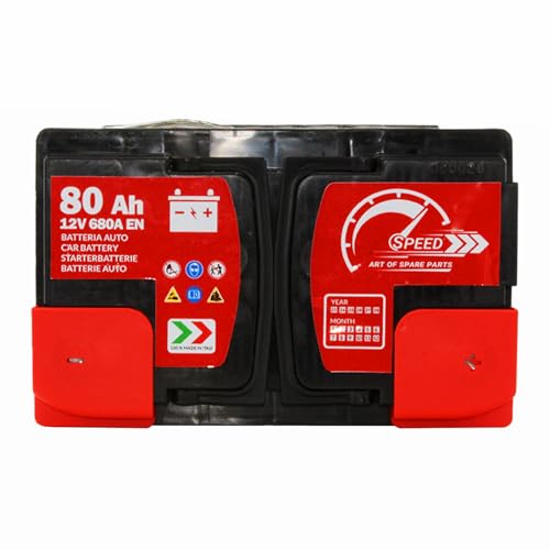 Batteria Avviamento Auto Originale Speed L3 80AH 12V 680A Polo Positivo A Destra (278X190X175) - 16