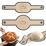 Lot de 2 Tapis de Cuisson en Silicone pour Four Hollandais, Tapis à Pain...