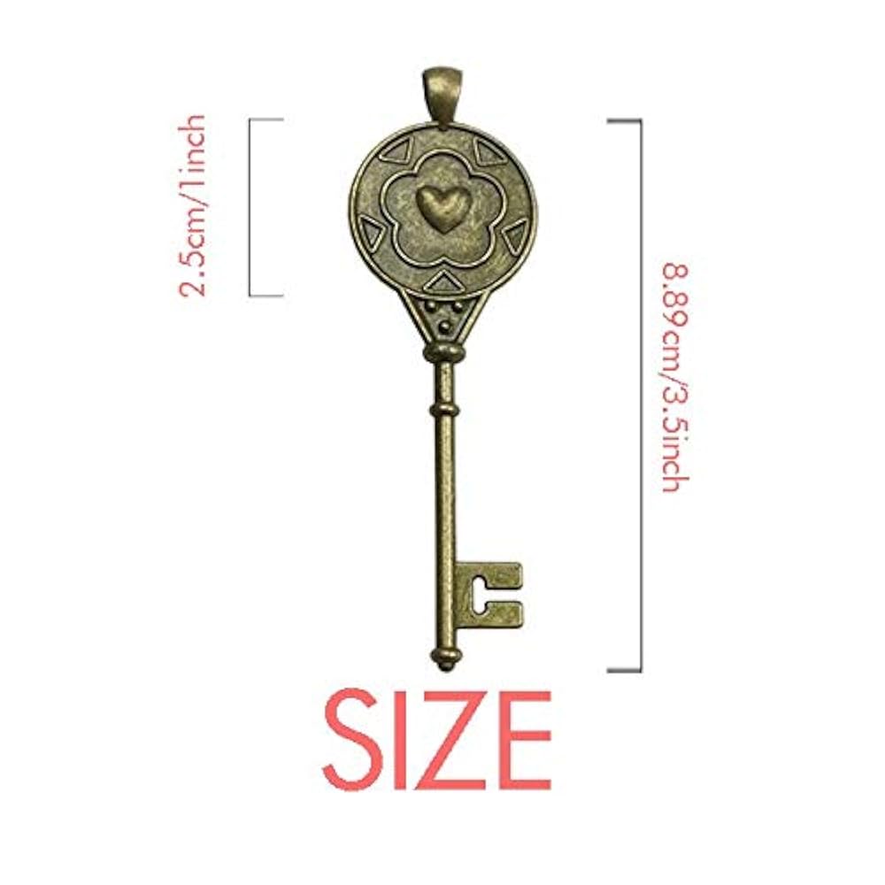 DIYthinker Danger Checal Toxic Radiation Symbol Key Necklace