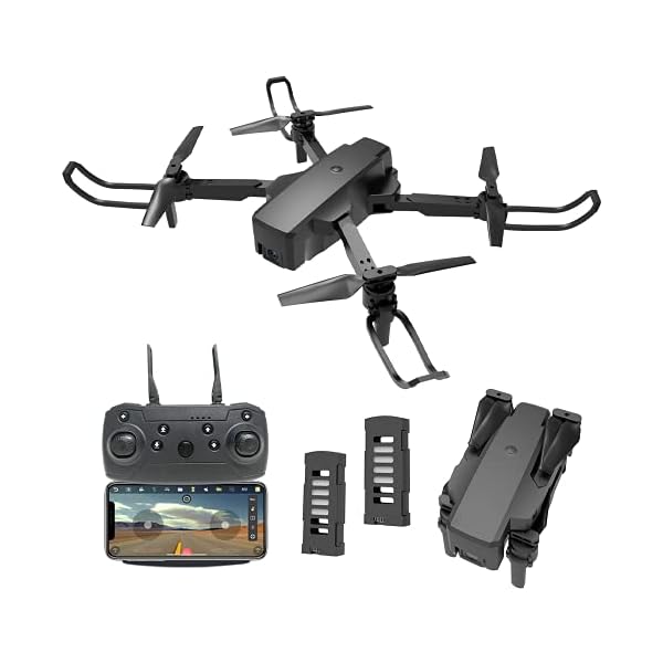 Mini Drohne mit Kamera 4k für Kinder / Kids und Erwachsene, IDEA18+ 5GHz WiFi FPV Klein Drone mit GPS RC Drohnen for…