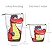Telescopic Pencil Case Red Crocodile Cartoon Image Stand Up Pencil Pouch Portable Pencil Bag Pop Up Pencil Holder Makeup Bag For Holiday Gift