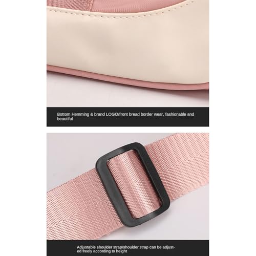 Sac de gym 35L rose multi-usage avec étagère à chaussures