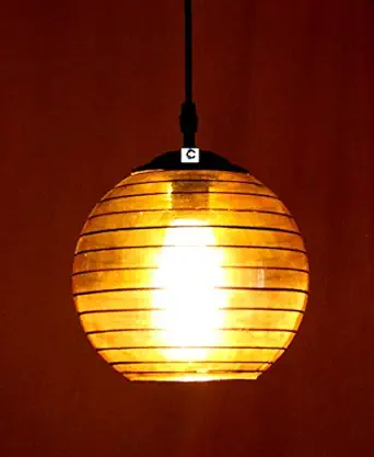 Carsten Pend02 Unique and Decorative Fancy Hanging Light Pendant Light for Ceiling to decor Your Bar Restaurant Bedroom Drying Room (Luster)