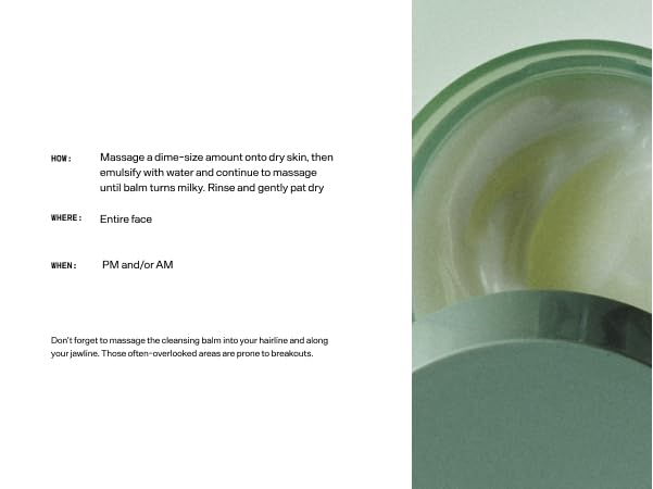 Image of Versed Day Dissolve Cleansing Balm - Makeup Melting Balm Infused with Vitamin E + Eucalyptus Oil to Calm Skin - Oil Based Double Cleanser (0.6 Fl Oz (Pack of 1), V1 Day Dissolve)
