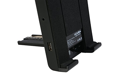 Audiovox Universal Vehicle Mount System for Tablets with Bluetooth Headphones (Black)
