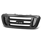 Auto Dynasty - FO1200454 Factory Style Front Bumper Grill Assembly Compatible with Ford Ranger 2WD 2004-2005, Argent Black