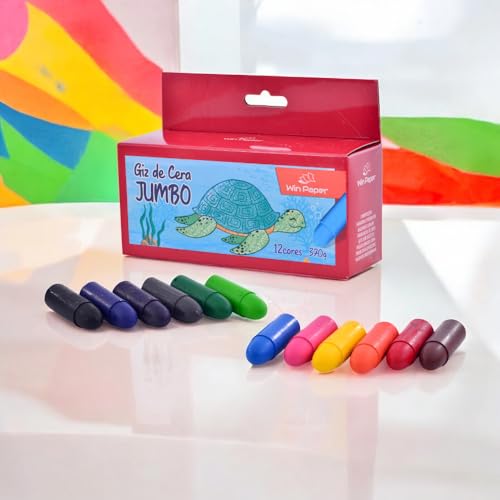 Giz De Cera Jumbo My First 12 Cores Winpaper - Wincy