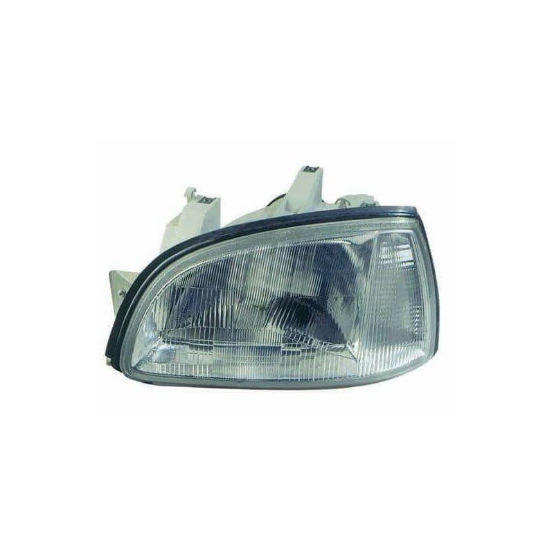 Phare avant gauche H4 Clio 1 phase 2 pour remplacer un bloc optique jauni