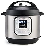 Instant Pot Duo 7-in-1 Electric Pressure Cooker, Slow Cooker, Rice, Steamer, Sauté, Yogurt Maker, Warmer & Sterilizer, Includes App With Over 800 Recipes, Stainless Steel, 6 Quart