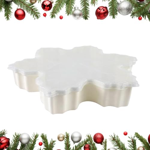 Image of Christmas Platter Funny Storage Display Plate with Lid