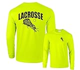 Fair Game Lacrosse Arch Sticks lax ball Long Sleeve T-Shirt-Safety-Youth Medium