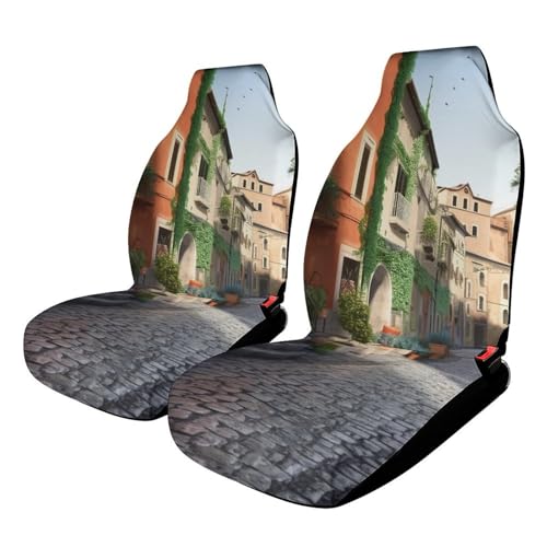Housses de siège auto pour la plupart des voitures SUV et camions Street of Italy