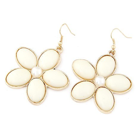 Shining Diva Fashion White Metal Dangle & Drop Earring For Girls & Women (B01EI148E0) Amazon Price History, Amazon Price Tracker