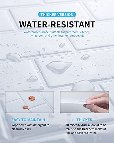 Art3D 10 Thickened Subway Tiles Peel And Stick Backsplash For Kitchen, Stick On Wall Tiles #TOP5