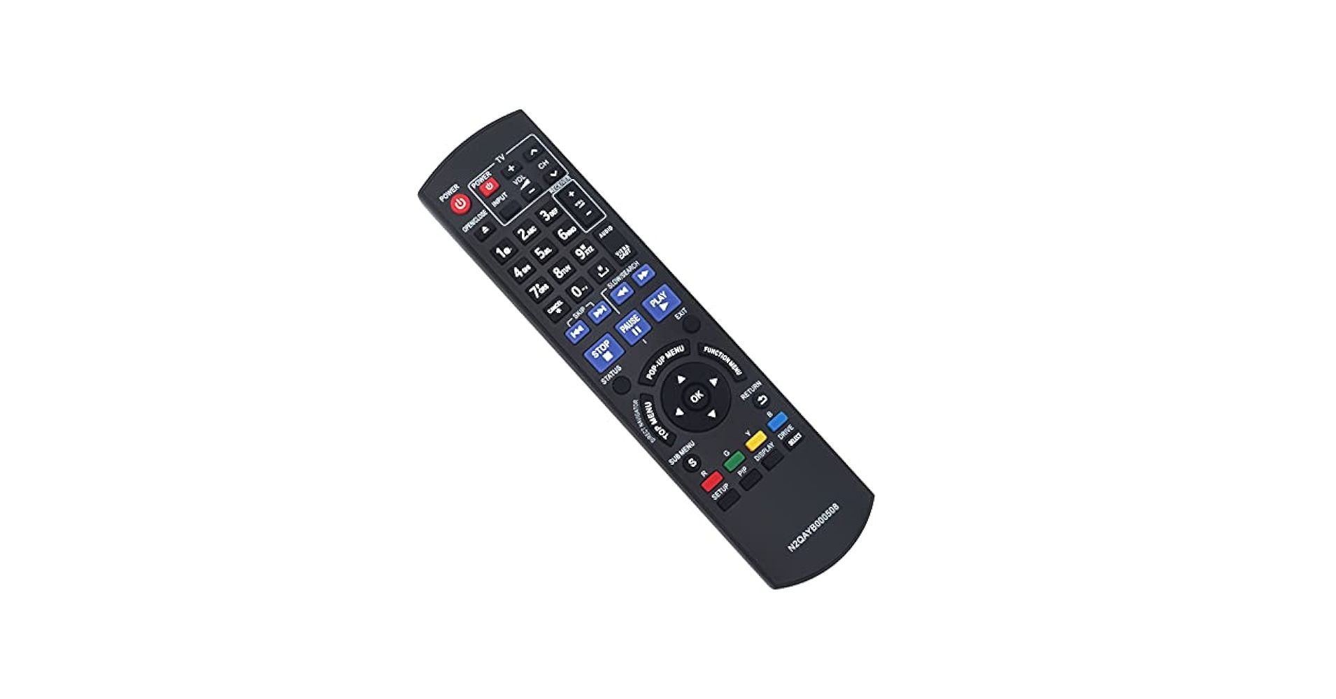 交換リモートコントローラ使用for dmp-bd89?dmp-bd93?dmp-bd901?Panasonic Blu - ray Disc Player n5ksbvb Amazon.com: Replacement Remote Control for Panasonic DMP