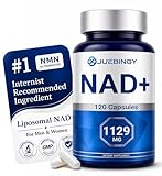 NAD+ Supplement 120 Capsules – Liposomal NAD+ with Resveratrol for Cellular Energy & Daily Vitality – High Absorption Formula for Men & Women – Vegan, Non-GMO, Gluten-Free