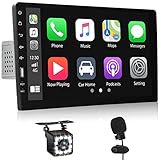 radio 1 din android china 🚕Pantalla táctil única de 9: Radio de coche con pantalla táctil de pantalla completa HD de 9" que le brinda una experiencia visual vívida y nítida desde cualquier ángulo. Conexión de espejo de pantalla con sus teléfonos, puede ver videos y acceder a mapas en una pantalla más grande.