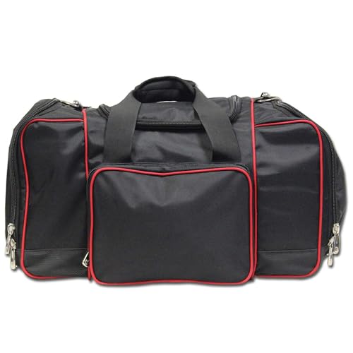 Dream Duffel Track Day Gear Bag, Race Gear Duffle with Helmet & Firesuit Storage, Removable Strap, & Multiple Pockets