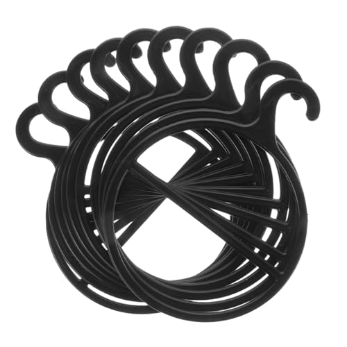 MAGICLULU Rotating Scarf Rack Set of 10 Scarf Holders Tie Hanger Space-Saving Hangers