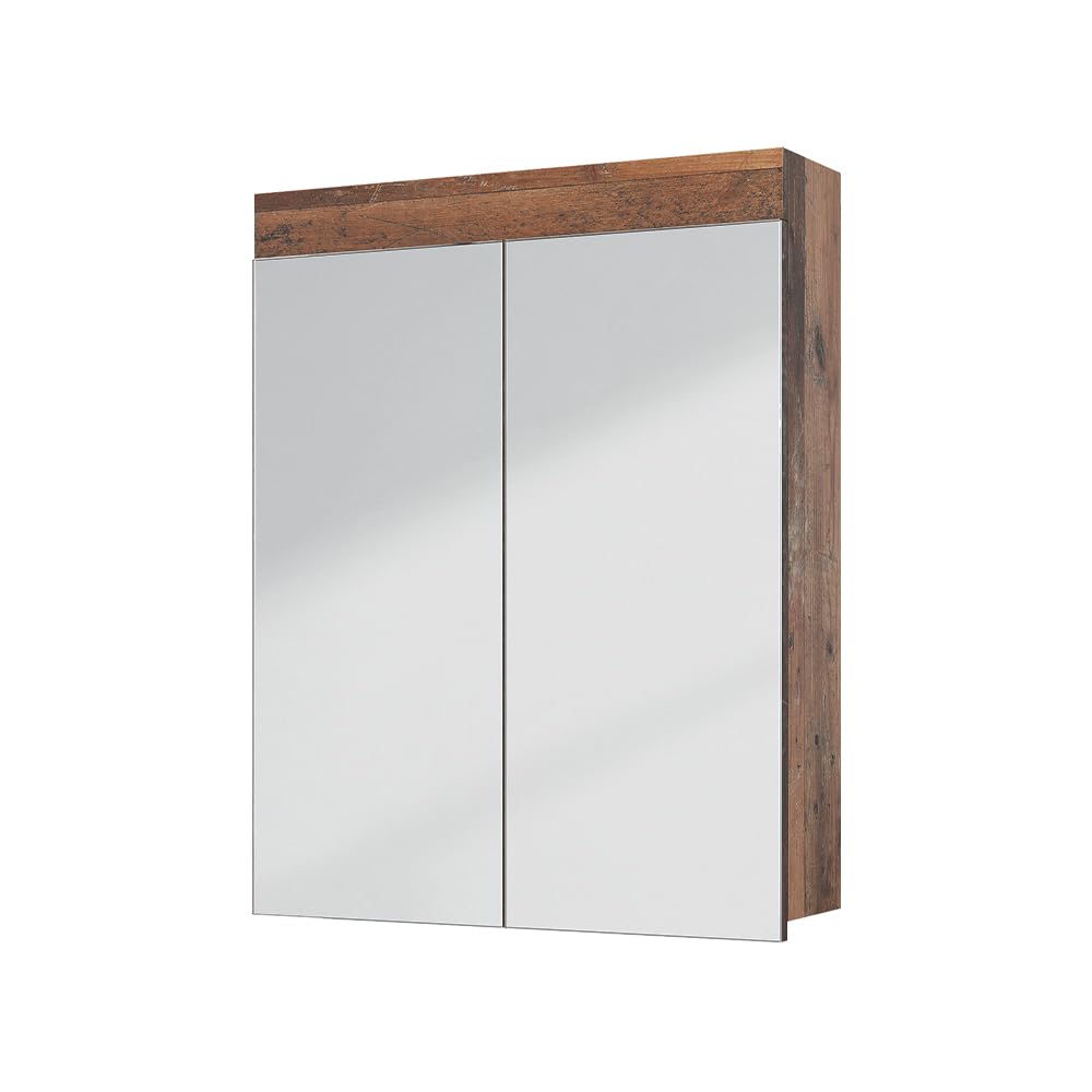 Vicco Bathroom mirror cabinet Luna, Oldstyle, 60 x 77 cm