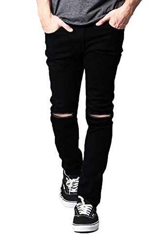 Buy Oiin Men S Slim Fit Jeans At Amazon In