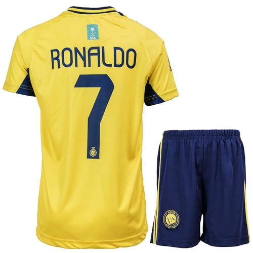 Kaymazade Al NASSR Ronaldo #7 Heim Kinder Trikot mit Kurz,...
