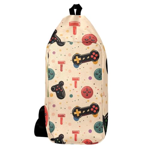 Sac manettes de jeu vidéo à bandoulière anti-choc pour voyageur