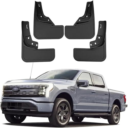 Guardabarros de coche para F150 Lightning que evitan salpicaduras y daños 3