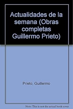 Paperback Obras Completas Xix/Actualidades De La Semana 1 (Spanish Edition) [Spanish] Book