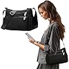 MLPKOI Bolso Bandolera Mujer, Bolso Cruzado Mujer Casual Ligero Crossbody Bag, Bolsos de Mano de Ligero con Múltiples Bolsillos, Correa Ajustable, Bolsos de Mano para Escuela Viaje Uso Diario #1