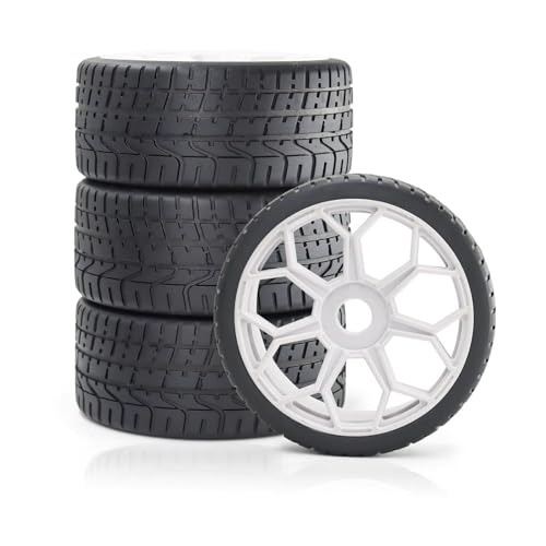 RC�^�C���J�[ For Arrma For Felony For Infraction 6S For BLX 2.9�C���`RC�^�C��4�� 3.94�C���`�O�a �n�j�J���z�C�[���t���A�b�v�O���[�h�A�N�Z�T���[(White)