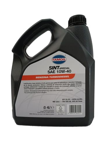 Tamoil 9581 Olio per Auto SINT 10W40 B-D Lt.4 - 2